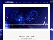 Tablet Screenshot of cyberaudioroma.com